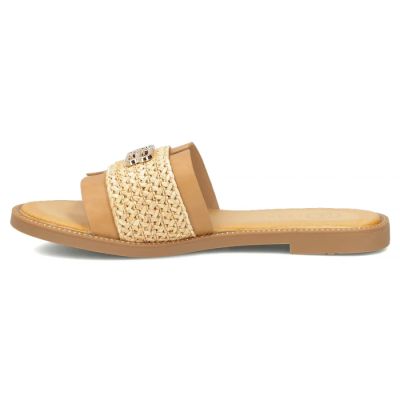 3. Beigefarbene Damen-Strand-Flip-Flops Filippo DK7899