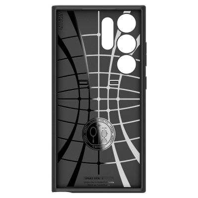 4. Spigen Optik Armor Hülle für Samsung Galaxy S24 Ultra – Schwarz