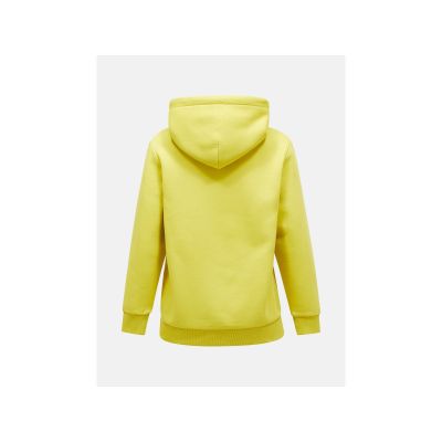 2. Damen-Kapuzenpullover PEAK PERFORMANCE W Original Small Logo Gelb