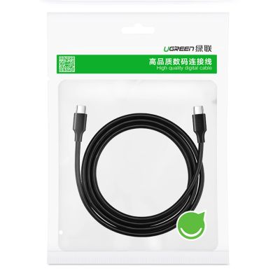 5. Ugreen US286 USB-C – USB-C 3A 480 Mbit/s Kabel 3 m – Schwarz