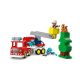 7. LEGO DUPLO TOWN 10473 Feuerwehrwagen mit Schlauch und Feuerwehrmann