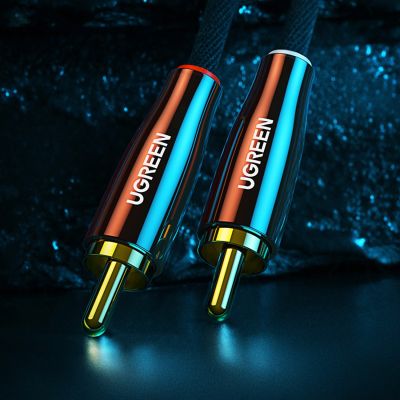 12. Ugreen Kabel Audiokabel 3,5 mm Miniklinke (männlich) - 2 RCA (männlich) 2 m Kupfer (AV170)