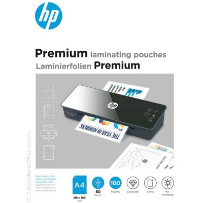 HP PREMIUM A4 Laminierfolie, 80 µm, 100 Stück.