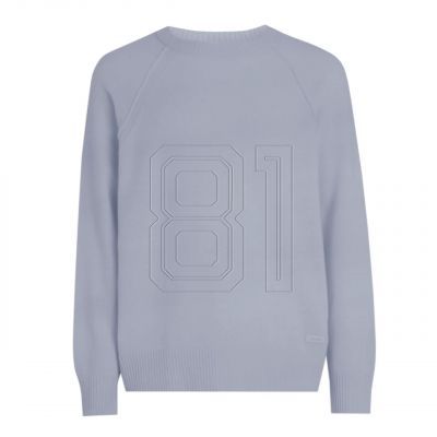 5. Calvin Klein Wollpullover M K10K111954 grau