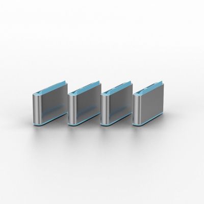 3. Lindy 40466 Portblocker USB Typ-C Portblocker Blau Acrylnitril-Butadien-Styrol (ABS) 10er-Pack