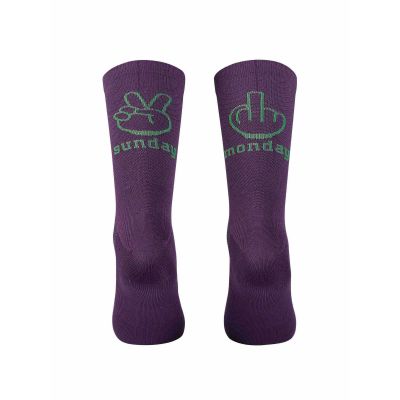 NORTHWAVE Sonntag Montag Socken lila Radsocken