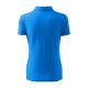 3. Damen-Piqué-Poloshirt (Schnorchelblau)