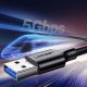 8. Ugreen US184 20883 USB-A 3.0 / USB-C 3A Kabel 1,5 m – Schwarz