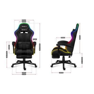 27. Huzaro Force 4.7 RGB Mesh Gaming-Stuhl