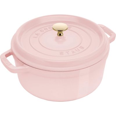 STAUB LA COCOTTE Runder Gusseisentopf 2,6 l, rosa