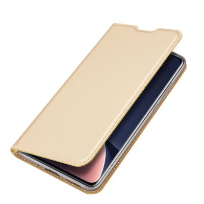 4. Dux Ducis Skin Pro Holster Cover Flip-Cover für Xiaomi 12 Pro gold