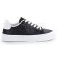 3. Schwarze Low-Top-Sneaker aus Öko-Leder auf der Plattform Big Star TT274927