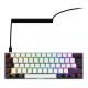 2. Sharkoon Gaming-Tastatur Skiller SGK50S4 Gen2 Weiß und Gelb RGB