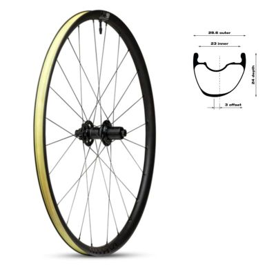 WTB Wheel CZR i23x700 hinten 142x12 24 6-Loch Shimano