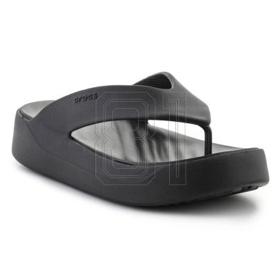 Crocs Getaway Platform Flip Schwarz W 209410-001
