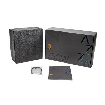 4. Azza PSAZ-750G Netzteilmodul 750 W 20+4-Pin ATX Schwarz