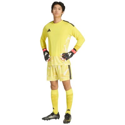 7. adidas Tiro 26 Wettkampf-Torwarttrikot für Herren, langärmlig, gelb, KB5250