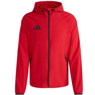 2. adidas Tiro 26 Reise-Windjacke für Herren, Rot, KD3337