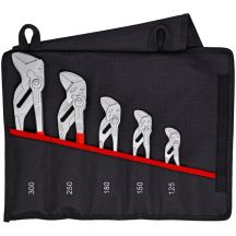 KNIPEX Zangenschlüsselsatz, 5-teilig, 125/150/180/250/300 mm