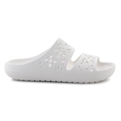 7. Crocs Classic Floral Cutout Sandale 210966-0WV