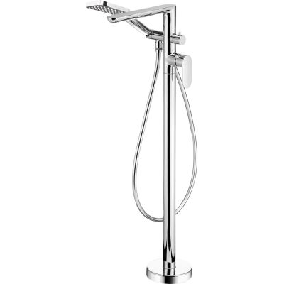 Deante ALPINIA BGA_017M freistehender Badewannenarmatur mit Duschset