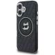 2. Karl Lagerfeld IML Choupette Head Logo MagSafe Hülle für iPhone 16 - Schwarz