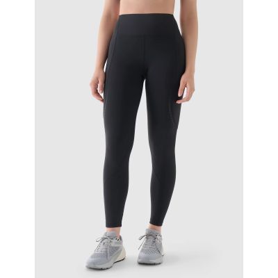 4F Lauf-Leggings mit hoher Taille für Damen 4FWAW24TFTIF267-22S