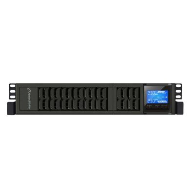 2. USV RACK POWERWALKER VFI 3000 CRS ON-LINE 3000VA 4X IEC C13 USB-B RS-232 LCD LADEGERÄT 6A 2U