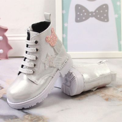 6. Glänzende isolierte Stiefeletten Potocki Jr WOL121C