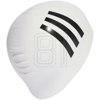 4. Adidas 3-Stripes swimming cap IU1902
