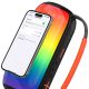 4. Dudao Y21 Kabelloser Lautsprecher mit RGB-Hintergrundbeleuchtung, Bluetooth 5.3 – Schwarz