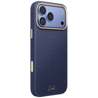 2. Uniq Coehl Mirelle Magnetische Ladehülle für iPhone 18 Pro Max / 17 Pro Max – Blau
