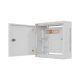 12. LANBERG TPR 10"-Installationsschrank mit Mesh-Platte 340X340X140, grau (montiert)