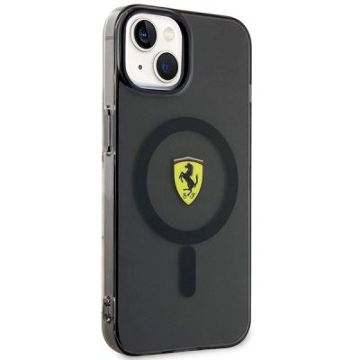 4. Ferrari FEHMP14SURKK iPhone 14 6.1" schwarz/schwarz Hardcase Translucent Magsafe