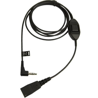 3. Jabra 8735-019 Audiokabel 0,5 m QD 3,5 mm Schwarz
