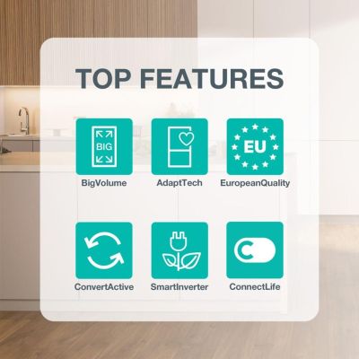 3. GORENJE NRKI619D61WFE Kühl-Gefrierkombination