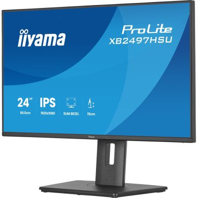 6. iiyama ProLite XB2497HSU-B1 Computermonitor 60,5 cm (23,8") 1920 x 1080 px Full HD LED Schwarz
