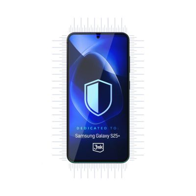 9. 3mk FlexibleGlass Hybridglas für Samsung Galaxy S25+