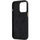 7. Guess 4G Silikon-Logo-Strass-Hülle für iPhone 13 Pro Max – Schwarz