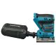 4. Makita DBO484Z Tragbarer Schleifer Exzenterschleifer 14000 OPM Schwarz, Blau