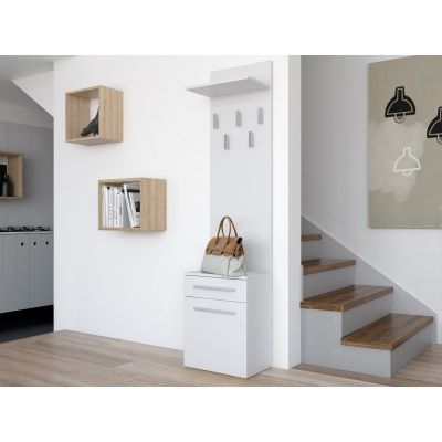 2. DUO SCHUHSCHRANK-HÄNGER, WEISS MATT