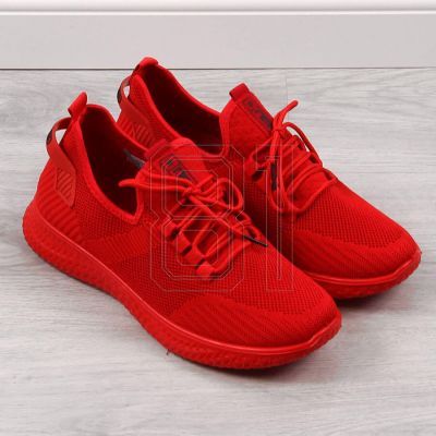 7. NewS M EVE266B red textile sports shoes