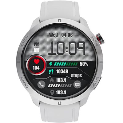 2. RUBICON RNCF14 Silber/Weiß SMARUB252 Smartwatch