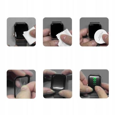 3. Tech-Protect Glass Flex+ 2er-Pack Hybridglas Garmin Venu 3S - schwarz