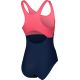 2. Aqua-Speed EMILY Junior Badeanzug Marineblau und Pink