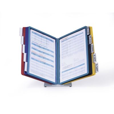 2. Robuster VARIO Drehbinder für Schreibtische, Hochformat, A4