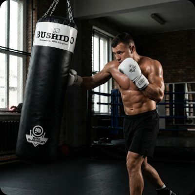 15. Boxsack - 160 Weiß - 160 cm / 50 kg