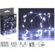14. Batteriebetriebene Lichterkette mit 80 LEDs, kaltweiß