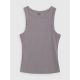 7. Schmal geschnittenes Damen-Rippstricktop 4F 4FRAW25TSLEF310-25S