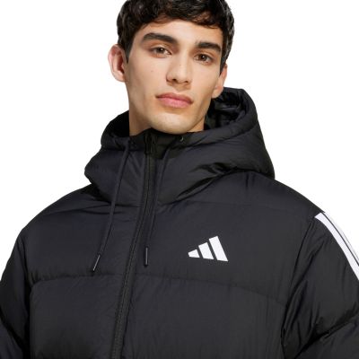 10. adidas Essentials Climawarm 3-Streifen Puffer Daunenjacke mit Kapuze M JM4165